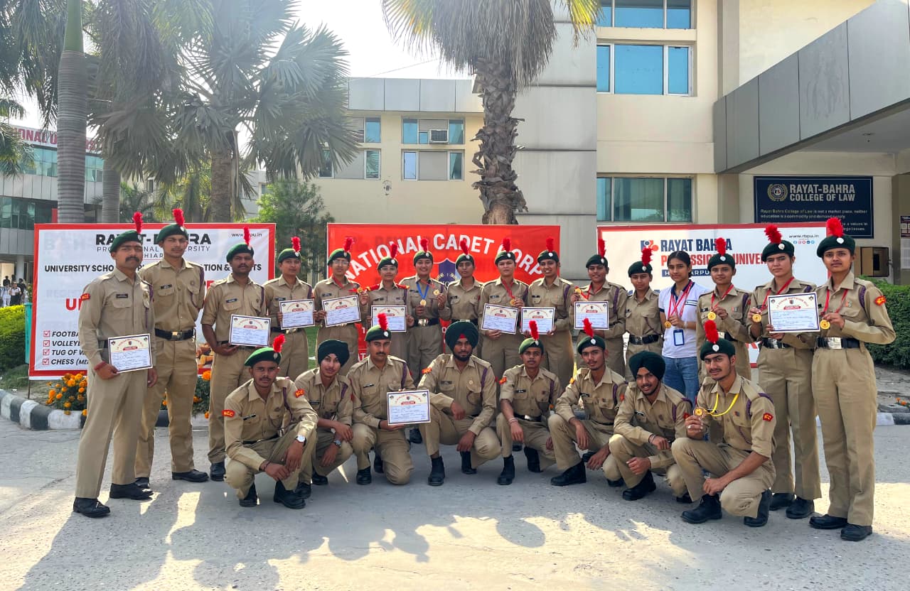 RBPU NCC Cadets Shine at CATC Camp Ropar 2026 | Achievements & Selections