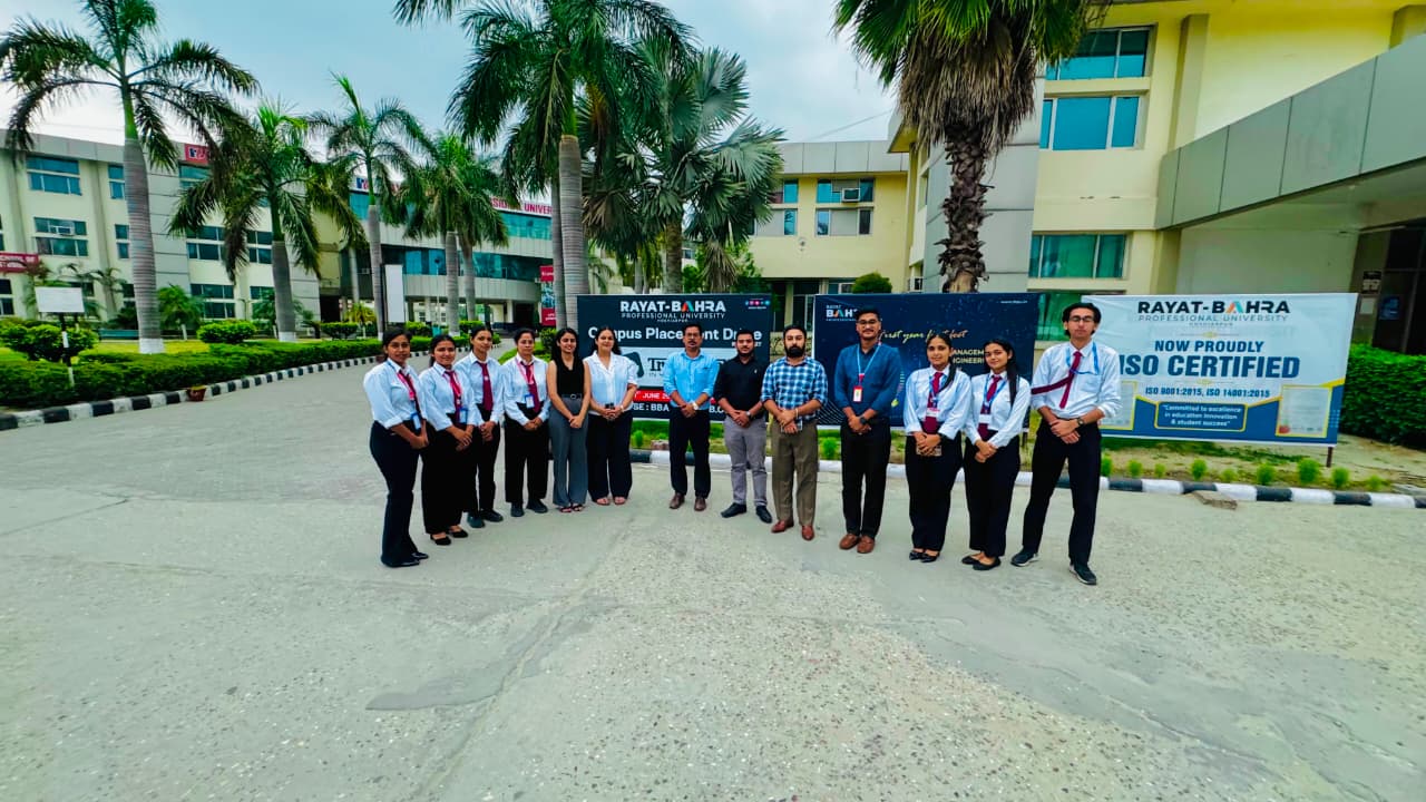 Travlocat Campus Placement Drive at Rayat Bahra Professional University: 7 Students Selected from MBA, BBA & B.Com Programs