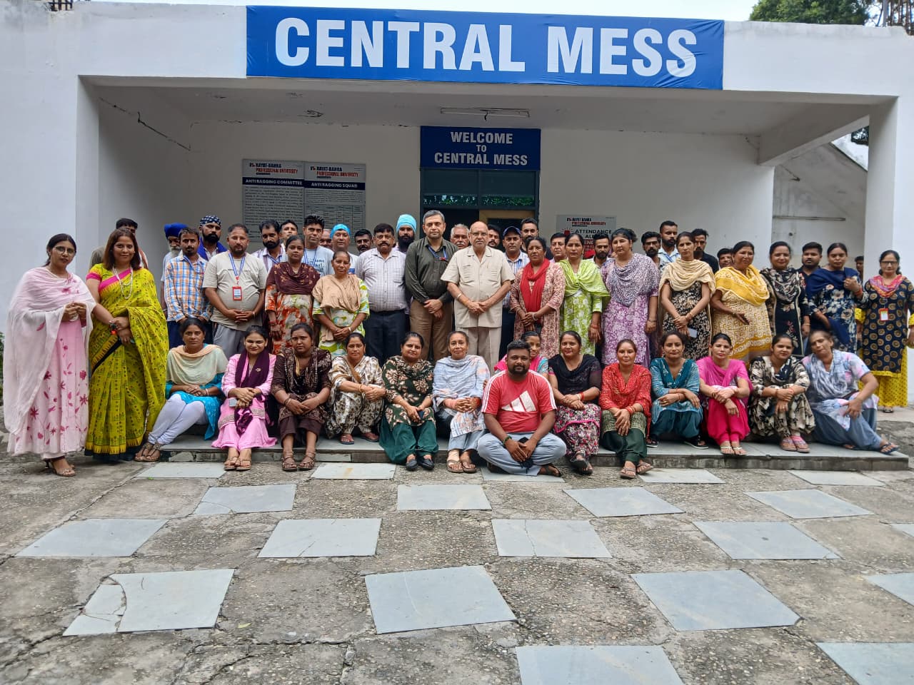 Milan Bhoj Organized for Support Staff by NSS/ESR Wing at Rayat Bahra Professional University