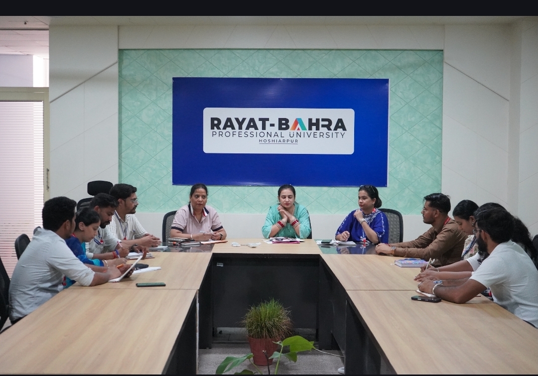 RBPU Hosts Meeting with My Bharat Deputy Director to Strengthen Youth Engagement Initiatives